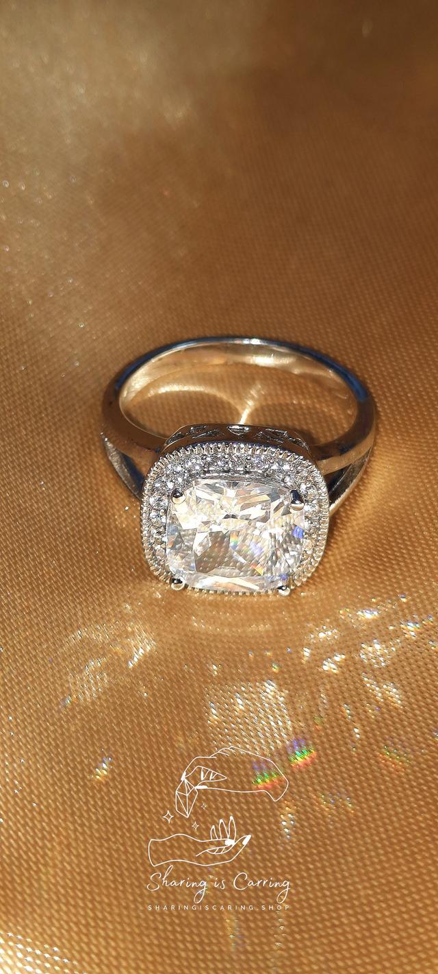 Fancy CZ A+++ Diamond ring ฿1,390.- 2