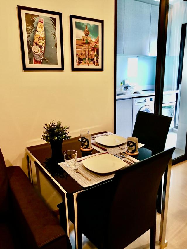 For Rent Rhythm Sukhumvit 36-38 ให้เช่า ริทึ่ม สุขุมวิท 36-38 Fully furnished 1 Bed – 34 sqm. Near BTS Thonglor 3