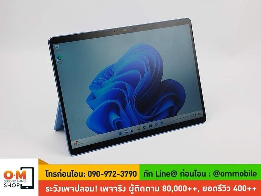 ขาย/แลก Microsoft Surface Pro 9 สี Sapphire Core i5-1235U /Ram8 /SSD256 ศูนย์ไทย สวยมาก แท้ ครบกล่อง พร้อม Signature Keyboard เพียง 22,990 บาท 4