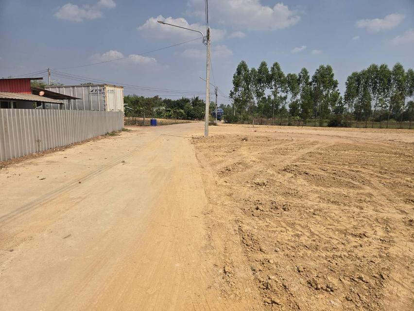 ขายที่ดินหัวหว้าสีม่วง 6 ไร่ ถมแล้วติดถนนคอนกรีต หลังนิคมโรจนะปราจีนใกล้อบต.หนองโพรง2กม. อ.ศรีมหาโพธิ ปราจีนบุรี 1