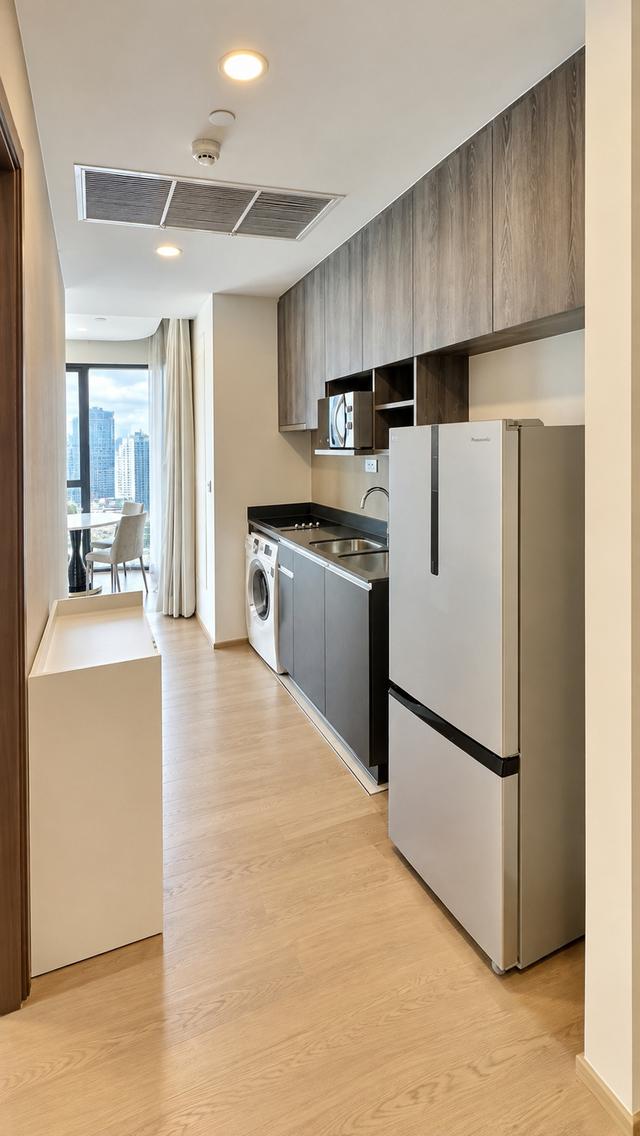 ขาย 13.6 ล้าน หรือให้เช่า 55000 คอนโด Ashton Chula-Silom ชั้น 21 ขนาด 57 ตรม 2นอน 1น้ำ เฟอร์ครบ พร้อมอยู่ วิวเมือง ใกล้ MRT สามย่าน 180 เมตร 10