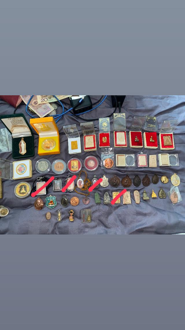 รวมพระเครื่องเก่าๆหลายสำนักเกจิ 2