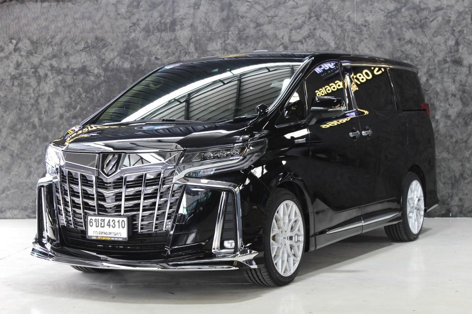 รหัสรถ JRS4310 Toyota Alphard 2.5 Hybrid X ปี2018  19