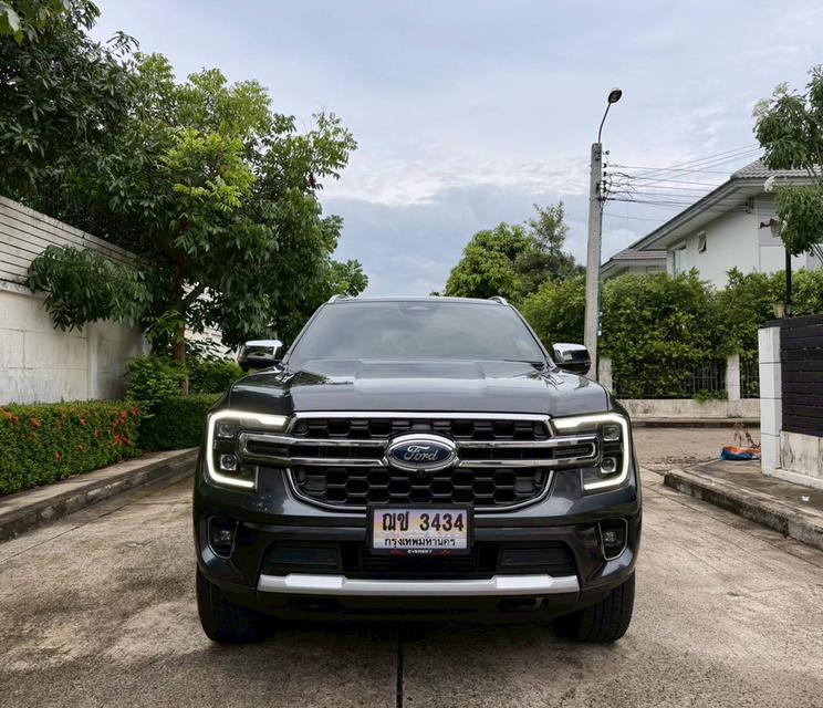 EVEREST 2.0 BI TURBO TITANIUM PLUS 4WD Top ปี24 สีเทา