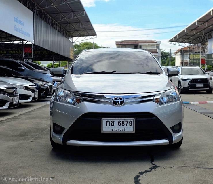🚗 Toyota Vios 1.5E ปี 2015💰 ราคาเพียง 218,000 บาท✅ ฟรีดาวน์ ผ่อนเริ่มต้น 4,5xx บาท/เดือน นาน 6 ปี