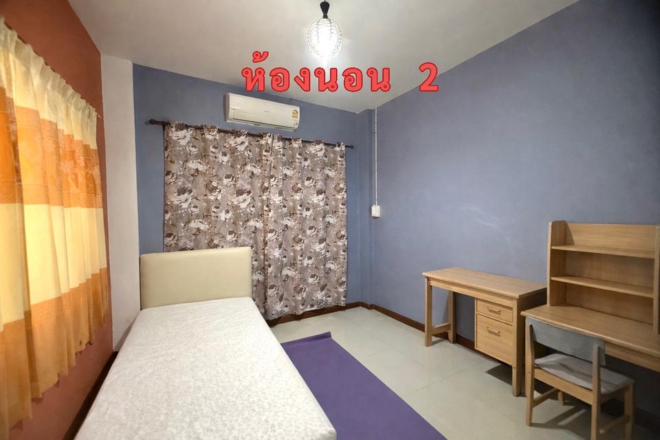 บ้านเดี่ยวยกสูง 3ห้องนอน 2ห้องน้ำ 3ที่จอดรถ บ้านน่าอยู่เงียบสงบ ถนนหน้าบ้านกว้างขวา 13