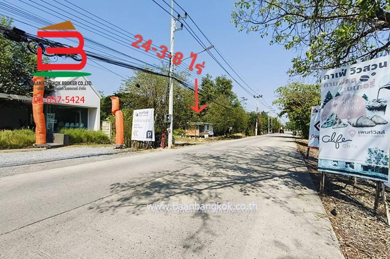 ที่ดินเปล่า เนื้อที่ 24-3-8 ไร่ ซอยสุทธิพันธ์ (ระหว่างซอยเลียบคลองหกตะวันตก 31-33) ถนนรังสิต-นครนายก ตำบลคลองหก อำเภอคลองหลวง ปทุมธานี 8