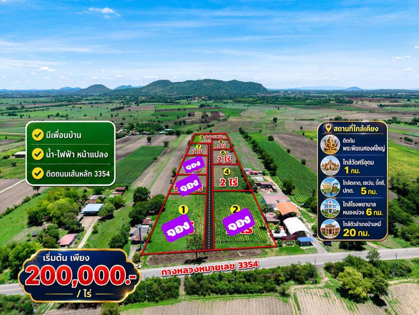ที่ดินติดกับพระพิฆเนศองค์ใหญ่บ้านหมี่ 1