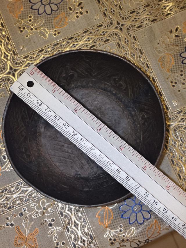 ขันโลหะผสม เก่า ขนาด 5" รูปที่ 3