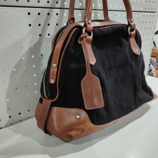 🔥Vintage André Maurice Made in Italy Leather Doctor Bowling Bag รูปที่ 3
