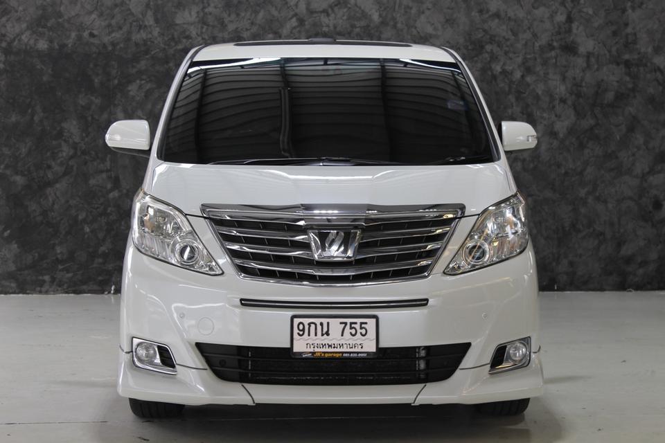 รหัสรถ JRS755 Toyota Alphard 20 เบนซินล้วน 2013