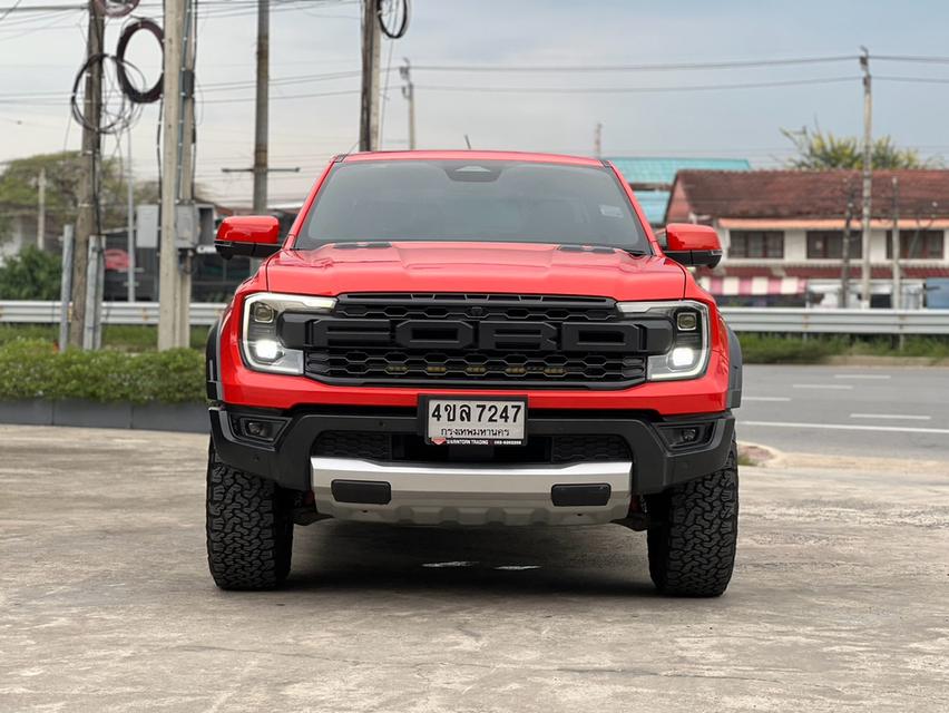 FORD RANGER, 3.0 RAPTOR ECOBOOST 4WD ปี 2022 โฉม DOUBLE CAB สีส้ม สวยจัดๆ เกียร์ออโต้ 10 สปีด รูปย่อยที่ 2