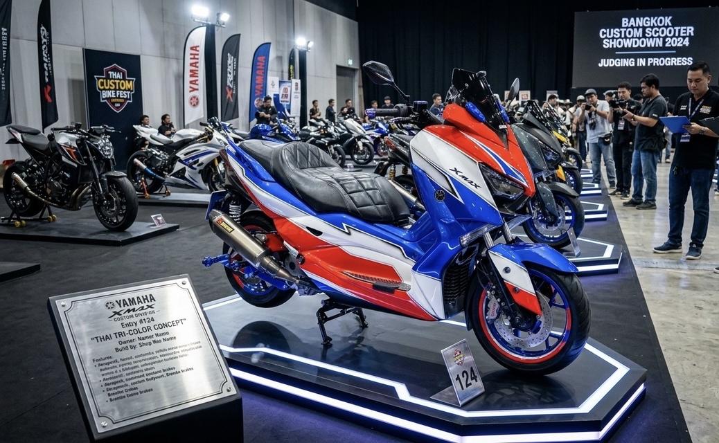 Yamaha Xmax300แต่งเต็ม รูปย่อยที่ 3