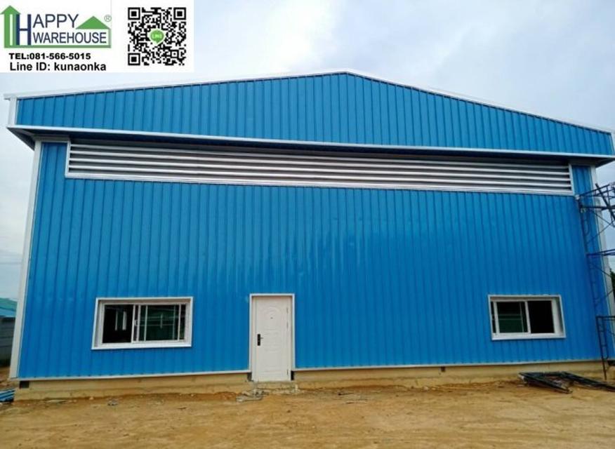 รับสร้างโกดังสำเร็จรูป โรงงาน คลังสินค้า 3 สร้างทั่วประเทศ ออกแบบประเมินราคาฟรี T0815665015 รูปย่อยที่ 4