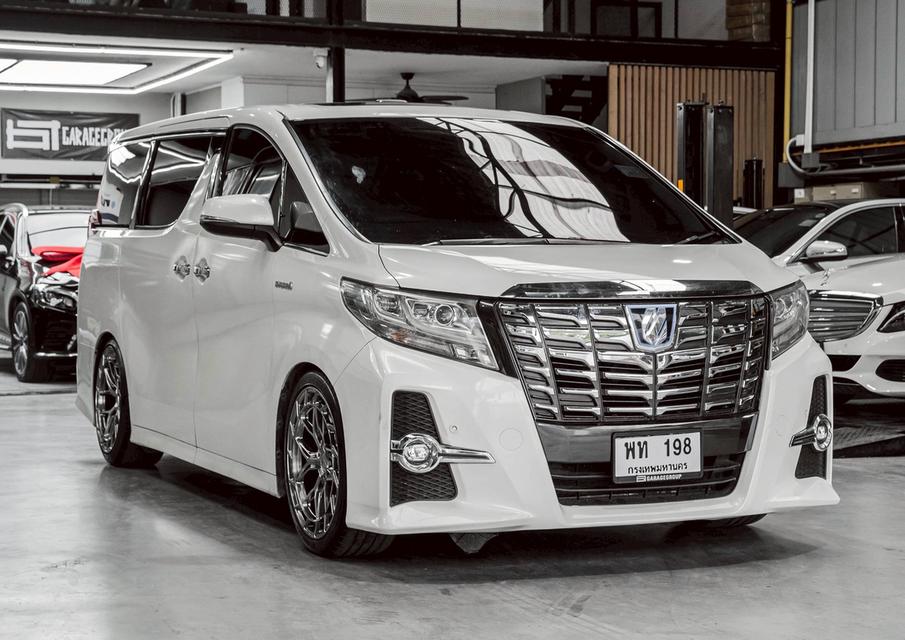รหัสรถ 67GG198 ALPHARD 2.5 HYBRID SUNROOF 2015