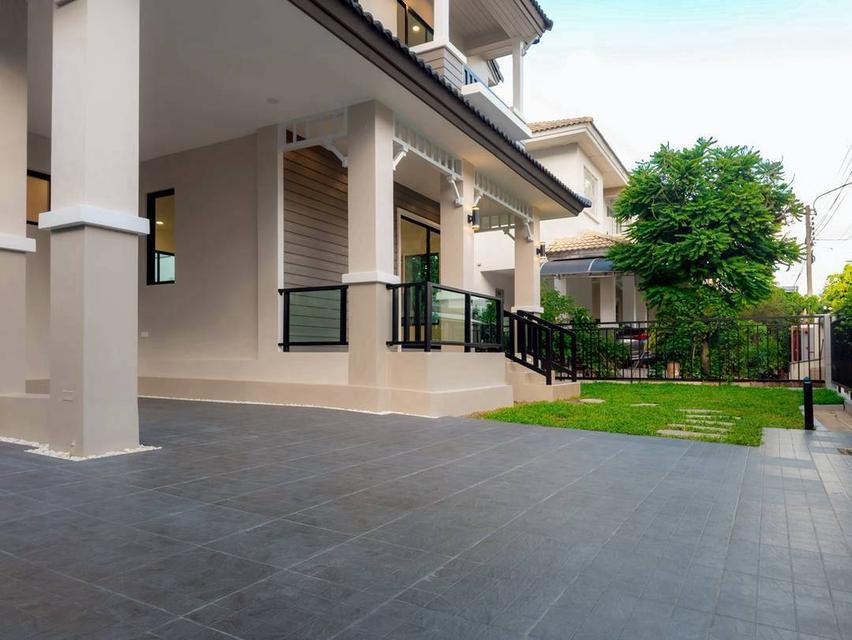หมู่บ้านมัณฑนาปิ่นเกล้า-พระราม5บ้านเดี่ยว 2 ชั้น ตกแต่งใหม่พร้อมอยู่ โครงการทำเลทองติดถนนใหญ่ 4