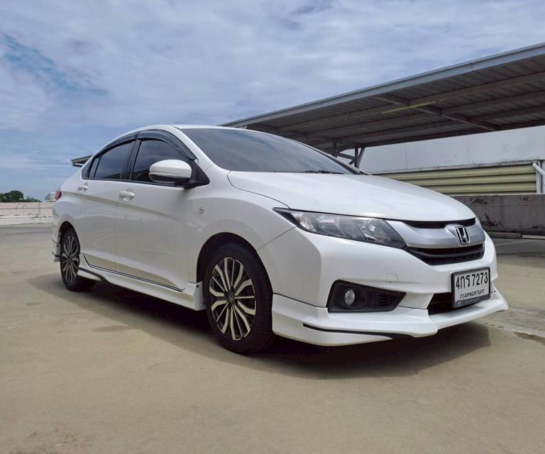 HONDA CITY 1.5 S CNGโรงงาน  Auto  ปี2015 สีขาว 6