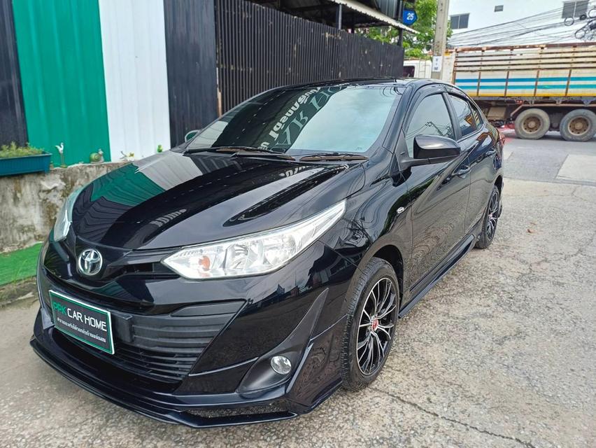 ปี2018 TOYOTA YARIS BLACK NIGHT AUTO เบนซินล้วน ไม่แก๊ส ไม่ชน NOT ไม่ขยับ 6