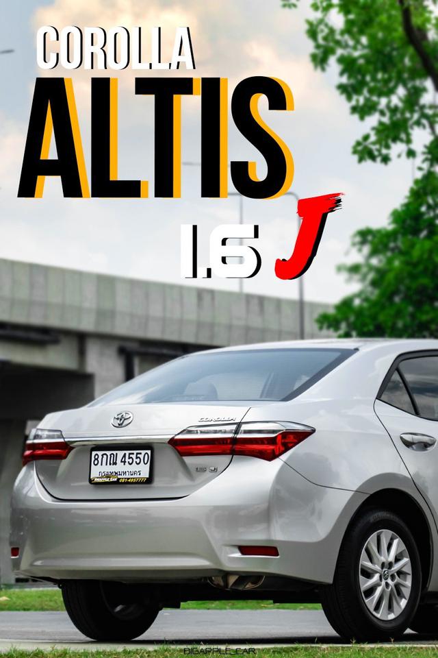 รูป Toyota Altis 1.6 MT ปี 2019 สีเงิน 1