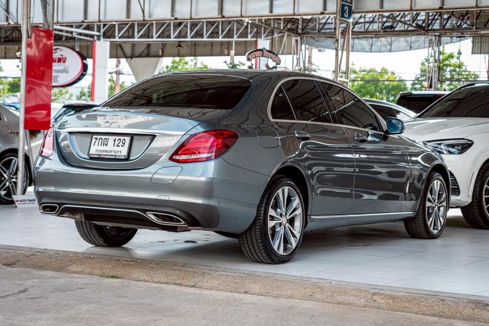 รหัสรถ NP129 รุ่นรถ : BENZ C350e AVANTGARDEปีรถ : 2018 รูปที่ 6