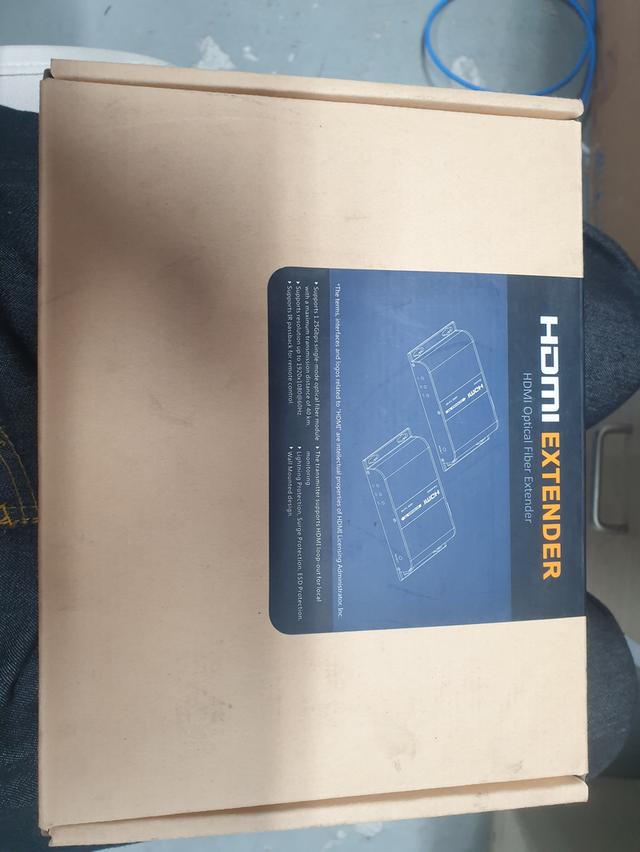 VANZEL ET2840KX 40KM HDMI OPTICAL FIBER EXTENDER 1080P@60HZ 2