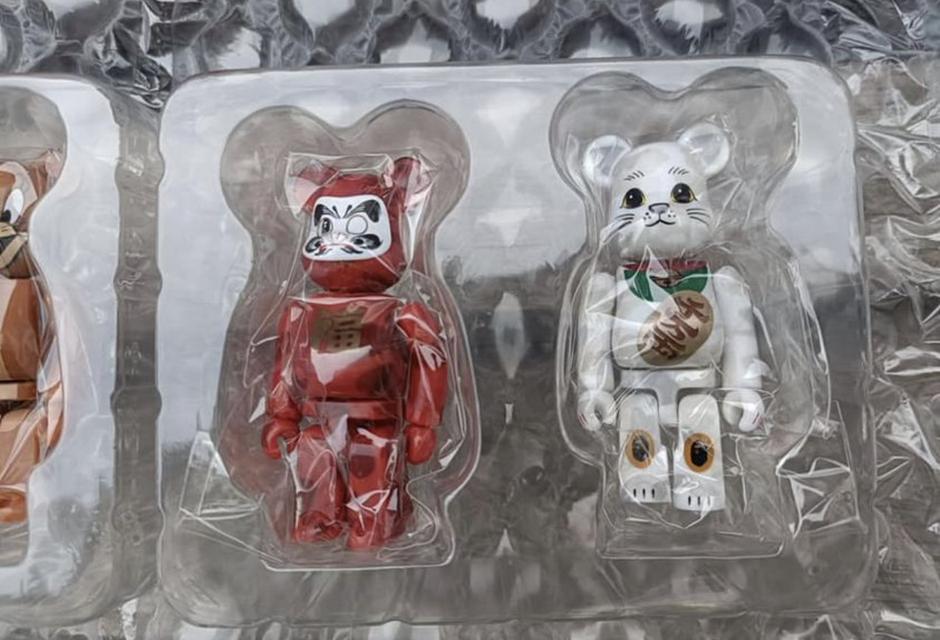 Bearbrick 100% แพ็คคู่ ตามรูป 2 กล่อง 3