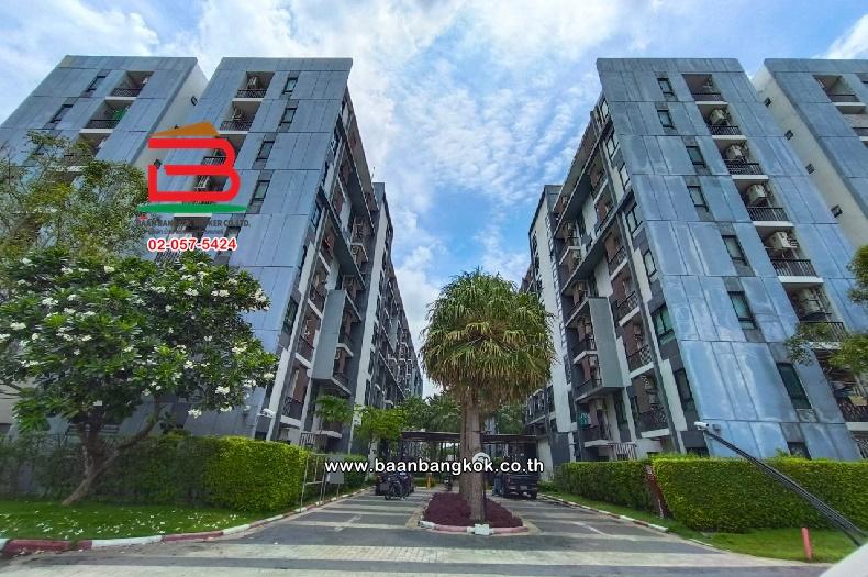 คอนโดมิเนียม เนื้อที่ 31.05 ตร.ม. โครงการ ไอคอนโด สุขาภิบาล 2 (อยู่ระหว่าง เสรีไทย 43 & 45) ถนนเสรีไทย แขวงคลองกุ่ม เขตบึงกุ่ม 19