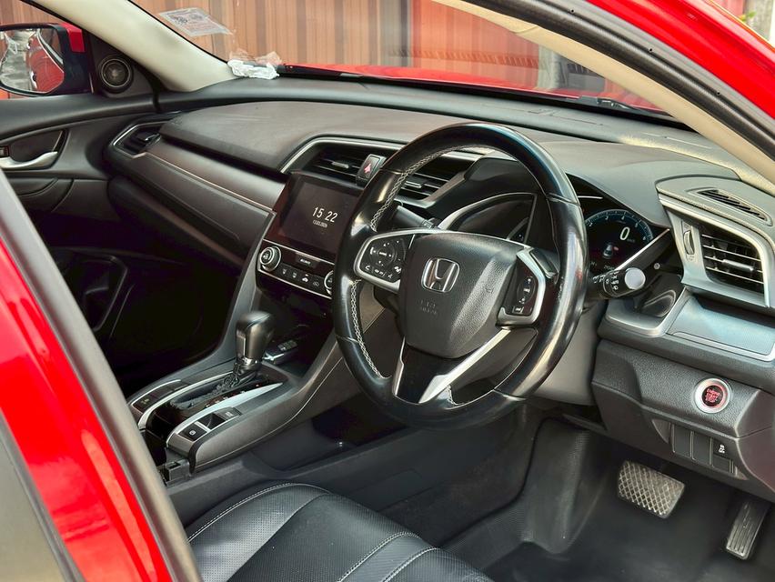 รหัสรถ PAT1423 Honda Civic FC 1.8EL สีแดง ปี 2018 รูปที่ 6
