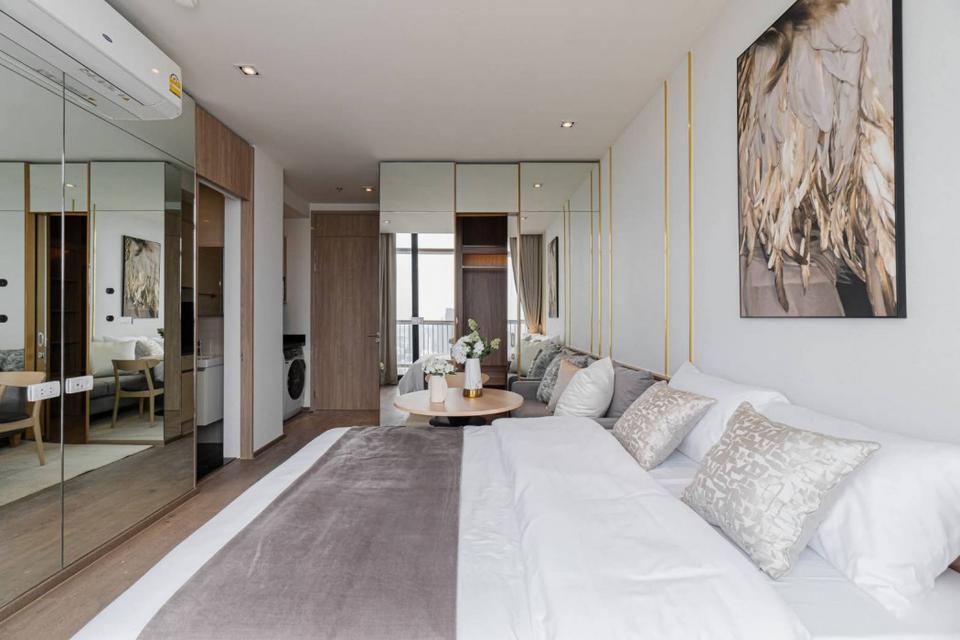 ให้เช่า​ห้องชุด​ Park​ Origin​ Phrom​ Phong​ 26 ตร.ม​ 1​ studio 1 น้ำ​ พร้อมเฟอร์ 3