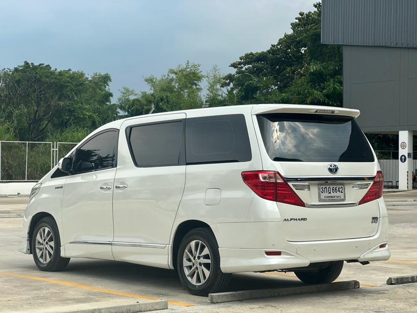 (แจ้งรหัสรถ NCT226).Toyota Alphard 2.5 Hybrid E-Four (Top) 2012 จด 2013 รูปย่อยที่ 3