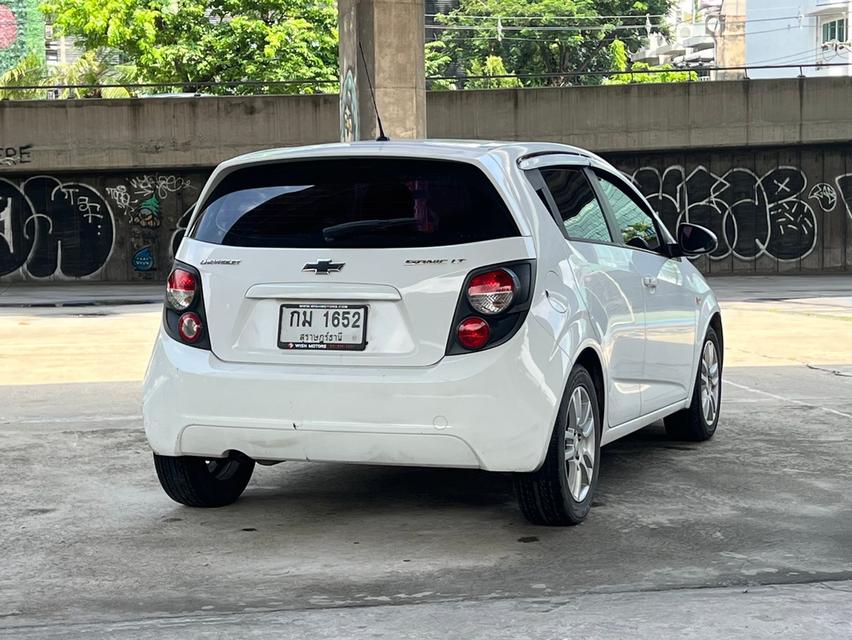 ขายรถ Chevrolet Sonic 1.4LT ปี 2013 สีขาว เกียร์ออโต้ 4