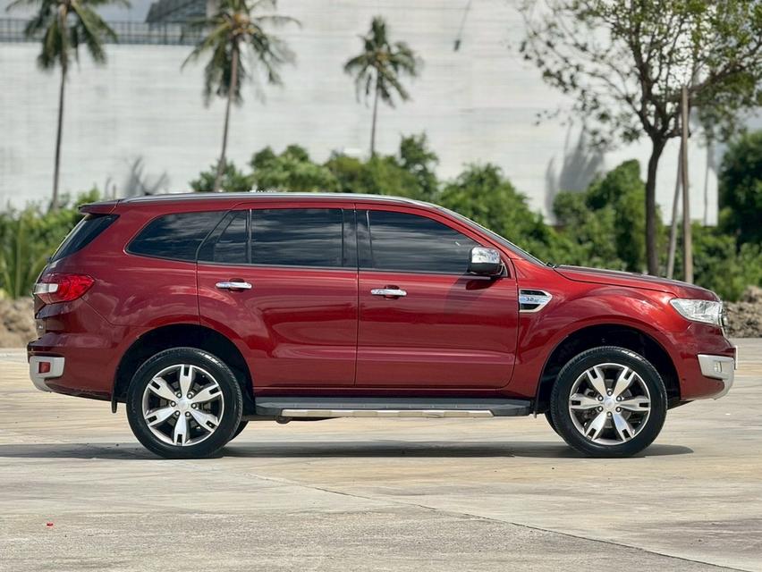 FORD EVEREST Wagon 4dr Titanium+ 7st Auto 6sp 4WD 3.2DCT (Navi)Y17สีแดง เกียร์ออโต้