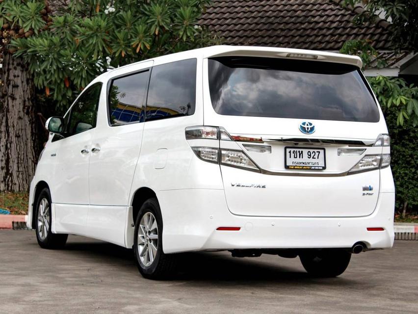 ขาย Toyota Vellfire 2.4Hybrid ปี12 7