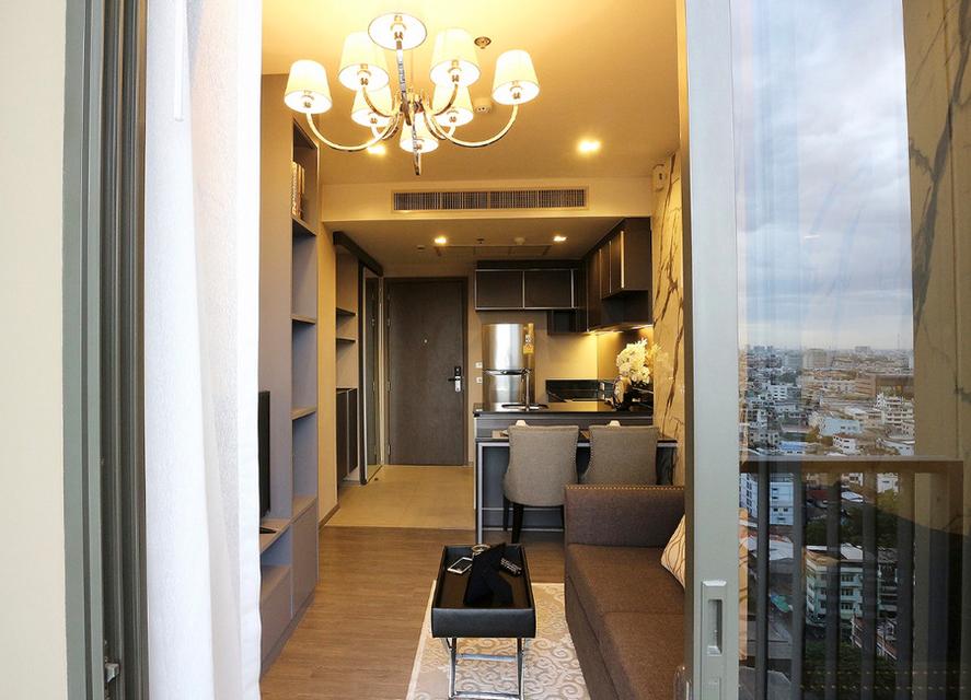 Condo Nye by Sansiri ใกล้ BTS วงเวียนใหญ่ ขนาด 36 ตารางเมตร 1 ห้องนอน ชั้น19 วิวไอคอนสยาม ทิศเหนือ ตกแต่งครบ 2