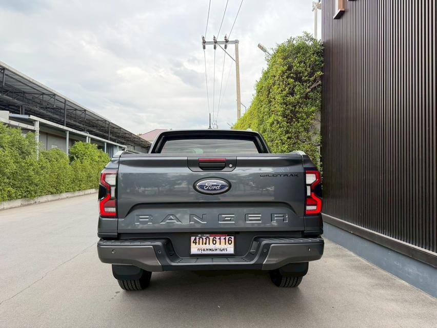 รหัสรถ AP6116 2024 #FORD #RANGER, 3.0 V6 TURBO WILDTRAK 4WD สีเทา 5
