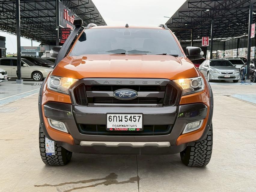 FORD RANGER 2.2 WildTrak Hi-Rider DoubleCab ปี2017รถบ้านแท้ ออพชั่นเต็มคัน