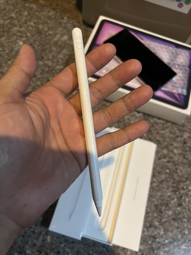 ขายApple Pencil Gen2 ของแท้ยกกล่องไร้รแยใช้งานปกติหมก รูปที่ 6