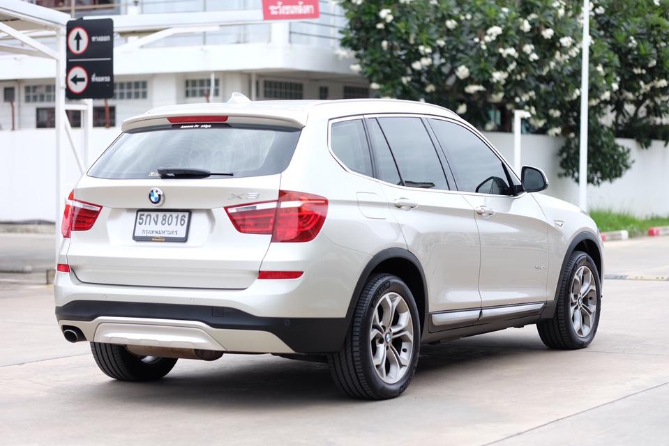 รหัสรถ TNS8016 BMW X3 2.0d HIGHLINE LCI ดีเซล ปี 2016
