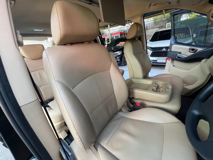 HYUNDAI H-1 รถปี 2018 จด 2019 รุ่น 2.5 ELITE ออโต้ สีดำ ใช้น้อย เลขไมล์ 88,900 km รูปที่ 13