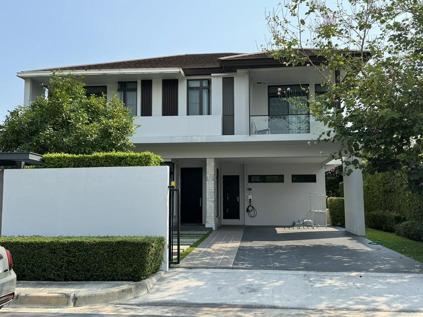 ขายบ้านเดี่ยว 2 ชั้น นันทวัน ปิ่นเกล้า-ราชพฤกษ์ พร้อมเข้าอยู่ ทำเลติดถนนใหญ่ 1