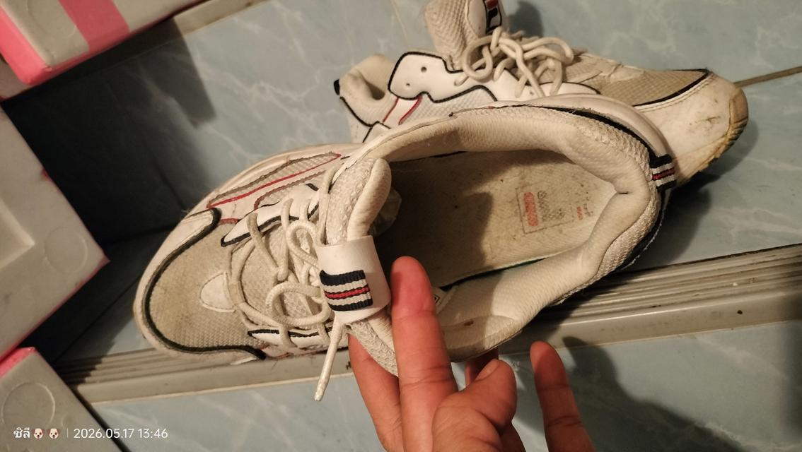 รองเท้า FILA สีขาว เบอร์ 41 ครึ่ง รูปที่ 3