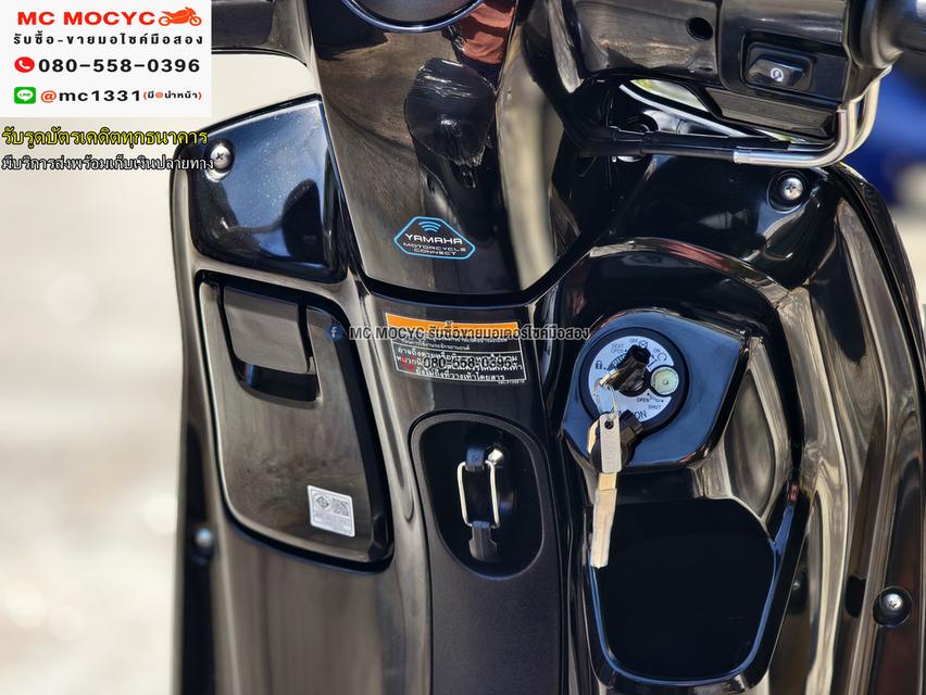 Fazzio 125 2025 วิ่ง100โล มีระบบYconnect กุญแจบุคเซอวิสครบ NO1217    10