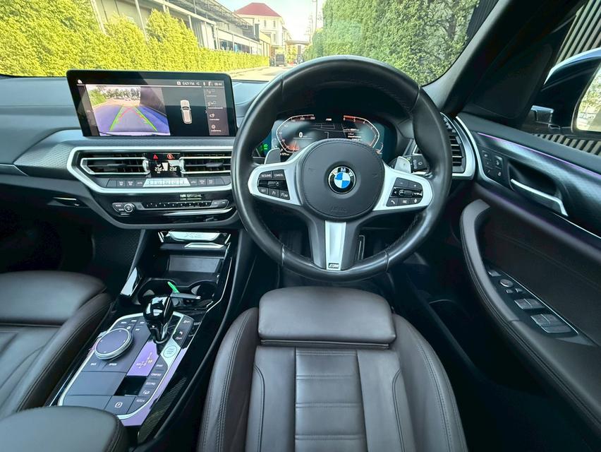BMW X3 xDrive20d M Sport ปี 22  รถบ้านมือเดียวป้ายแดง สภาพสวยพร้อมใช้ 13