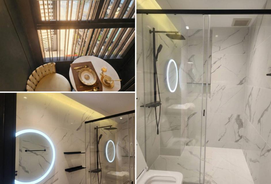 New Condo The Room Phayathai ห้องใหม่เอี่ยม 27 ตารางเมตร ชั้นสูง ตกแต่งใหม่สุดหรู พร้อมเข้าอยู่ 8