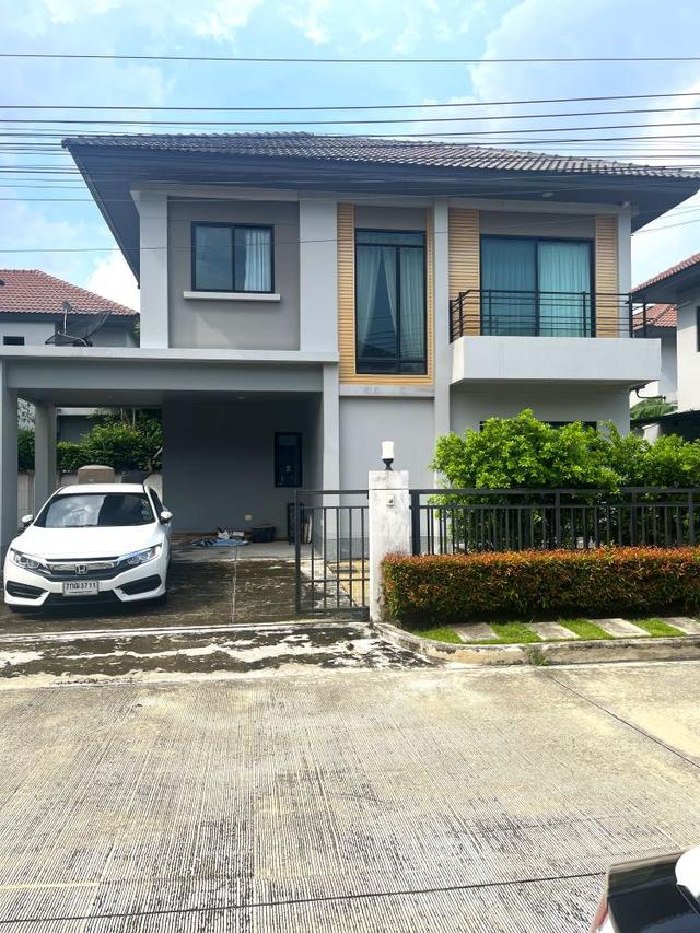 ขายบ้านเดี่ยว Life Bangkok Boulevard รามอินทรา 65 พร้อมเข้าอยู่ ทำเลดี ใกล้รถไฟฟ้าสายสีชมพู ราคา 6.59 ล้าน  2