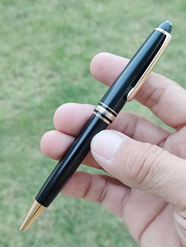 ปากกา มองบลังค์ 164 รุ่น Montblanc Meiterstuck 164 Black with Gold Trim Ballpoint Pen รูปย่อยที่ 4