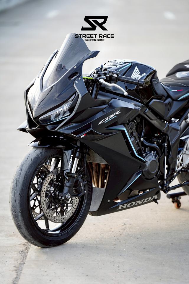🔥 เข้าใหม่! CBR650R ปี 2023 แต่งเต็ม หล่อขั้นสุด! 🔥 🏍️ Honda CBR650R | ปี 2023 | สีดำ-ฟ้า สปอร์ตดุดัน ขี่แล้วสะดุดตาทุกมุม! 6