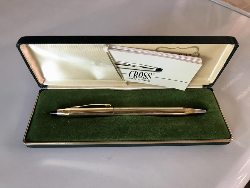 ปากกาCROSS  MADE IN IRELAND 10K 1/20​ ROLLED GOLD​