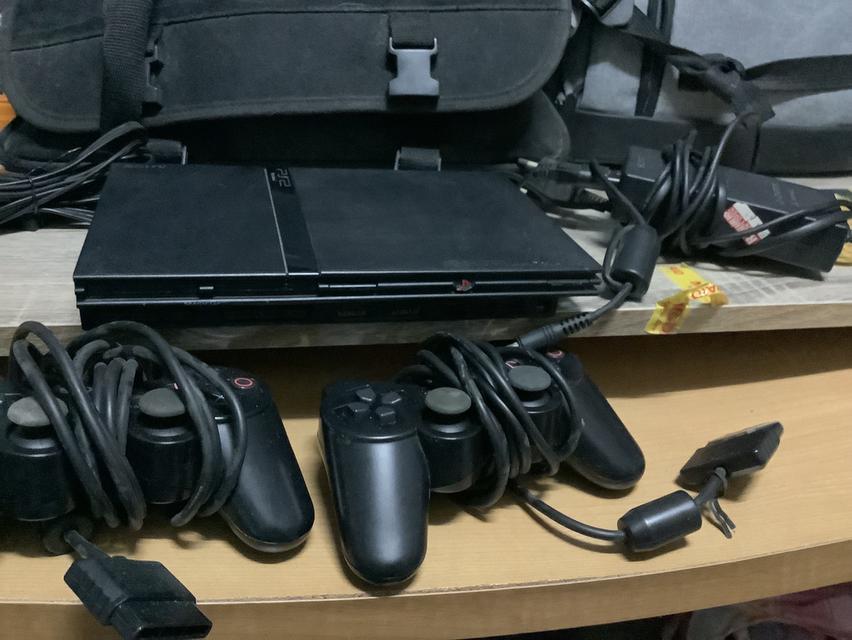 เพลย์2สภาพใช้งานได้ปกติดี+เหมาเกมเพลย์12เครื่อง,จอย,อุปกรณ์ต่างๆ