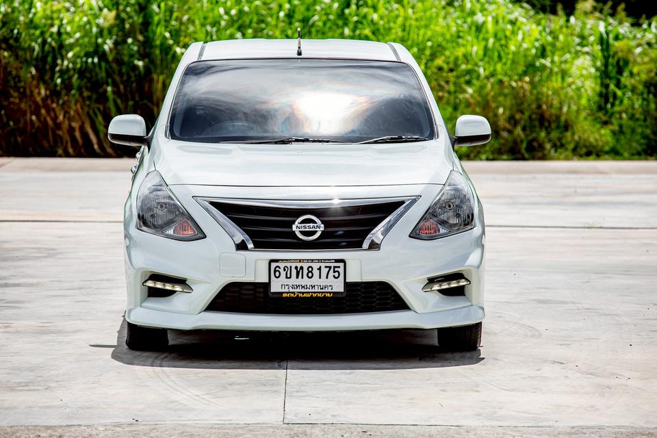 Nissan Almera 1.2E ปี 2016 สีขาว เกียร์ออโต้